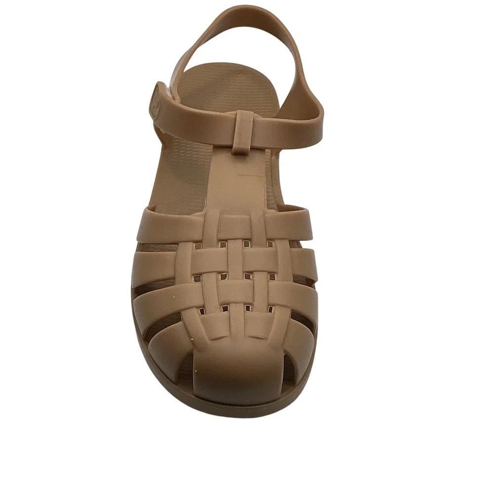 Igor Classic‎ Jelly Sandals Taupe Kids EU 34 US 4 Clasica Made in Spain